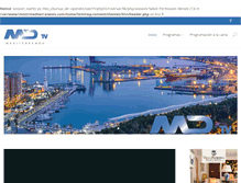 Tablet Screenshot of mediterraneotv.com